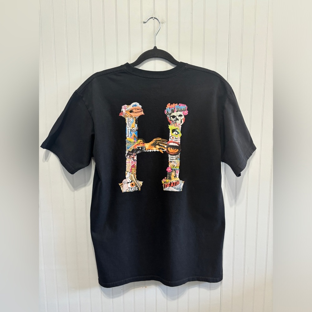 HUF Men’s Graphic Tee Medium Black